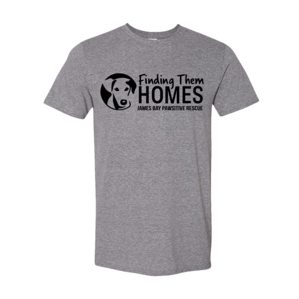 Unisex T-Shirt Black Long Logo  Thumbnail